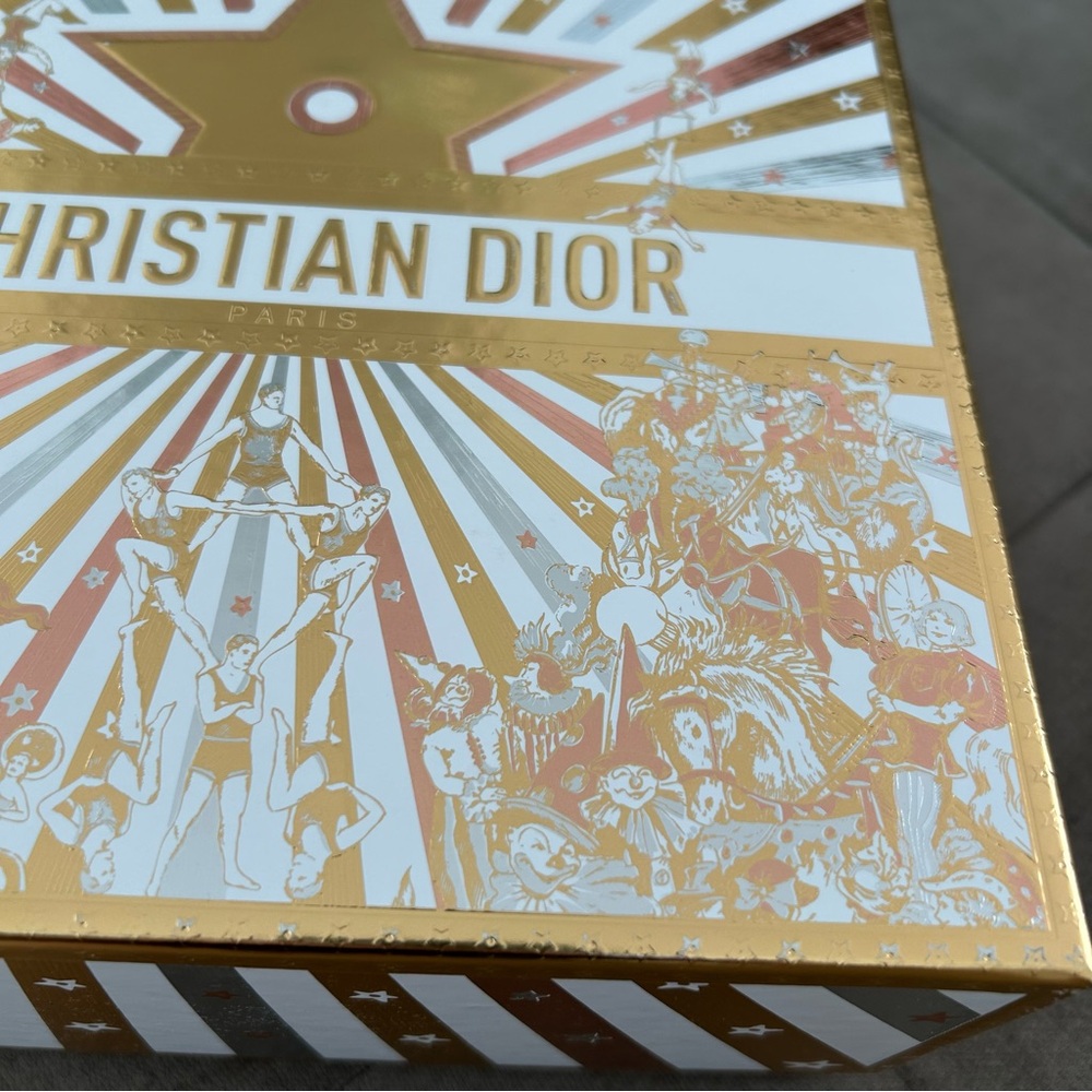 BRAND NEW Empty Dior Box with Pink/Gold Circus Theme - Picture 4 of 10
